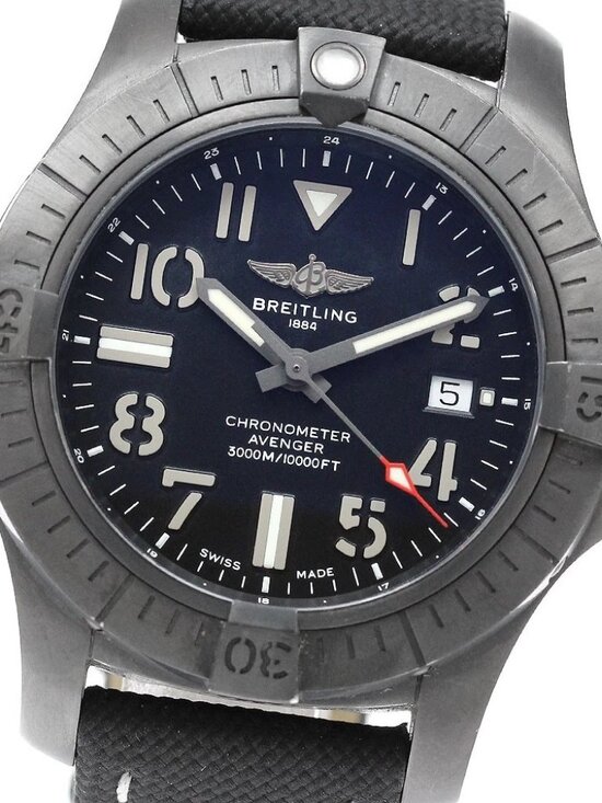 BREITLING Avenger Automatic 45 Seawolf V17319 Date Automatic Men\'s Watch_961506